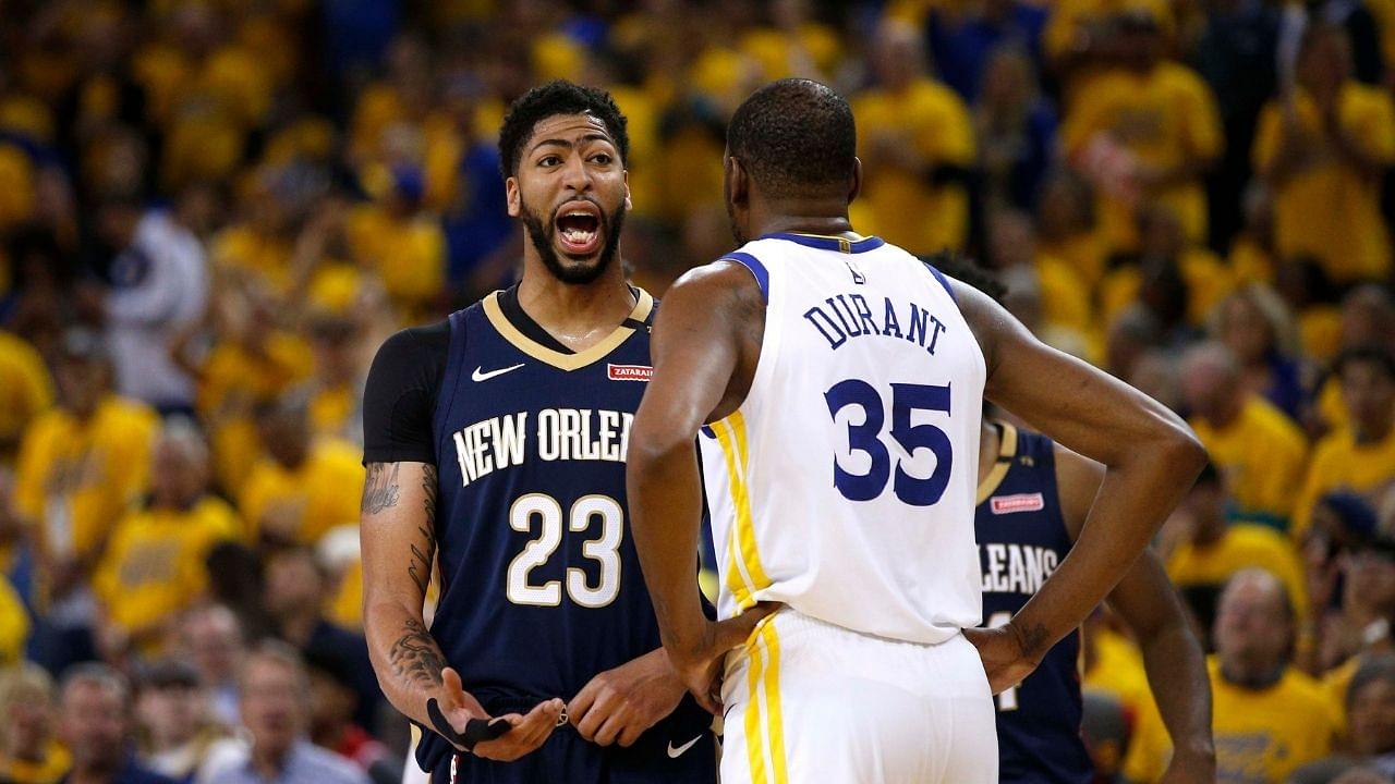 "Kevin Durant Can Do It All From Anywhere On The Floor": Anthony Davis names the player he finds the hardest to guard