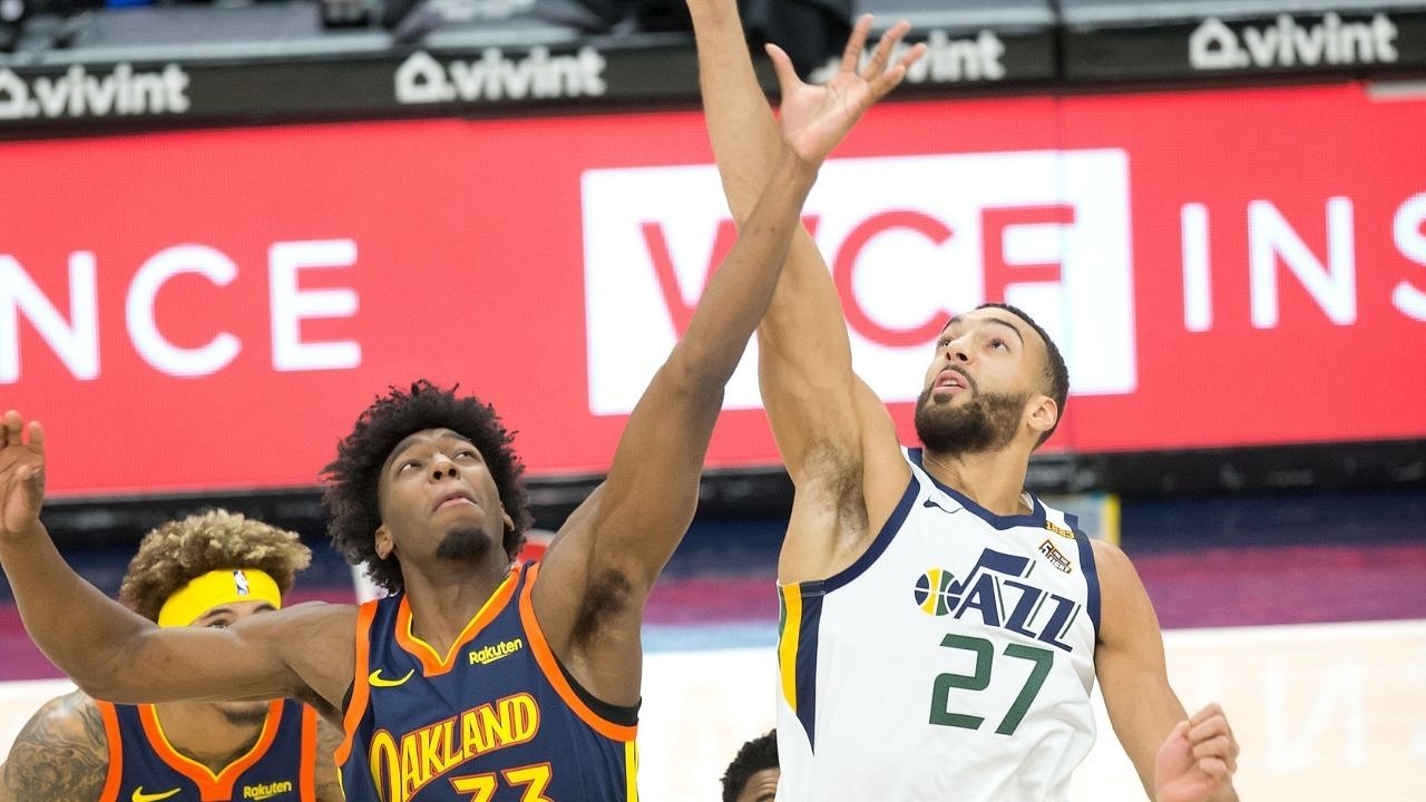 The Golden State Warriors Look To Rudy Gobert As A Model For James Wiseman And His Future And Development The Sportsrush