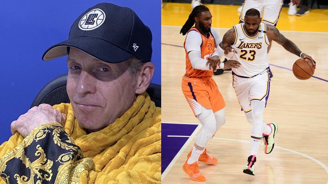 "I reverse jinxed LeBron James and his Lakers": Skip Bayless claims to have jinxed the Lakers by wearing his Versace robe