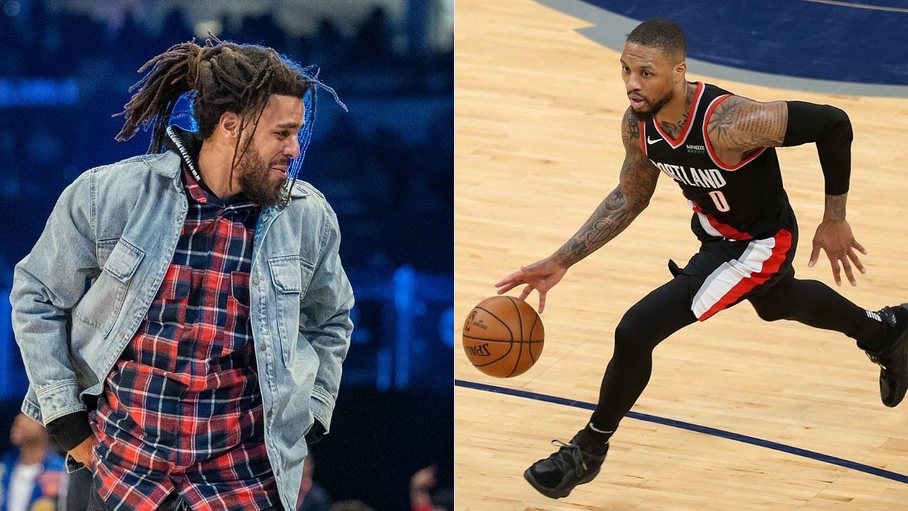 "J Cole featured Damian Lillard on his latest platinum": Grammy winner sampled an interview by the Blazers star in a song on 'The Off-Season'