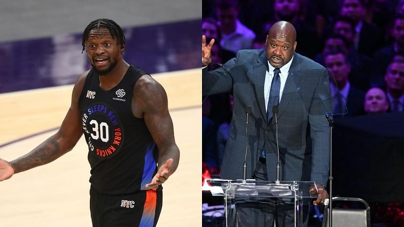“Whatever Julius Randle’s name is”: Shaq hilariously confuses Knicks superstar with Grizzlies legend Zach Randolph on NBAonTNT