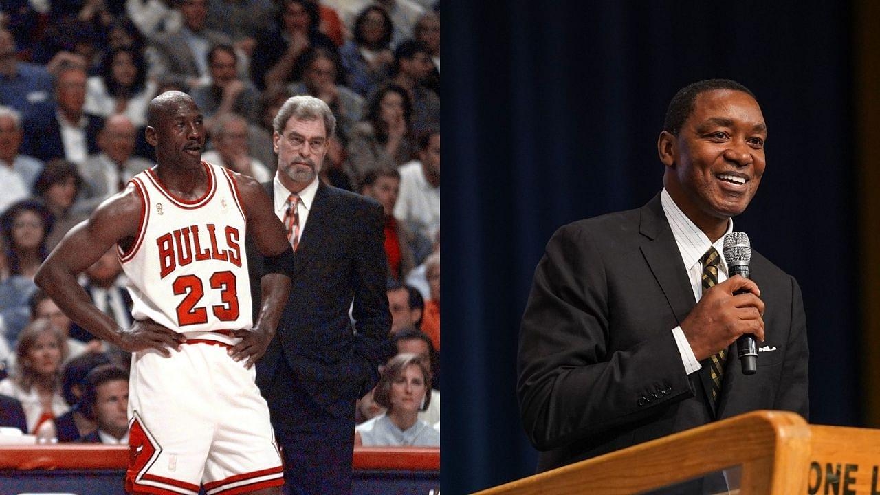 "I'll sit down and speak with Michael Jordan": When Isiah Thomas opened the door for reconciliation with the Bulls legend