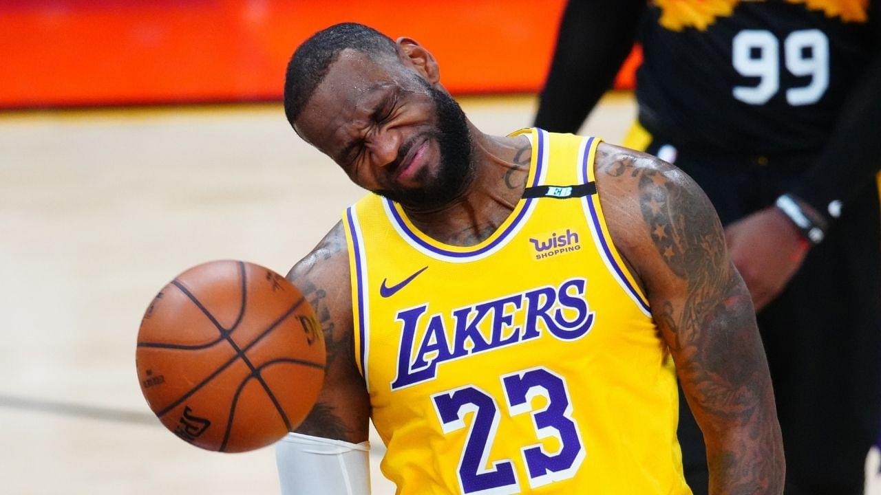 "Its been a rough year on me": LeBron James opens up about his 2020-21 season, and how its taken a toll on him and his Lakers team