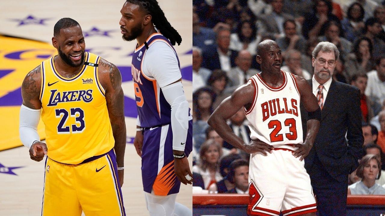 "LeBron James channeled his inner Michael Jordan against Jae Crowder": Fans react to Lakers MVP taking it personally against Suns star in Game 3 victory