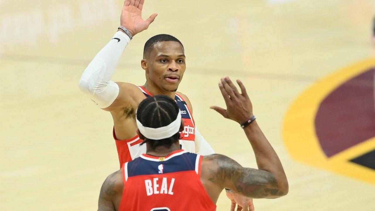 "Russell Westbrook makes the Wizards a serious playoff team": Tim Hardaway Jr hypes up Russ in his appearance on the JJ Redick Podcast