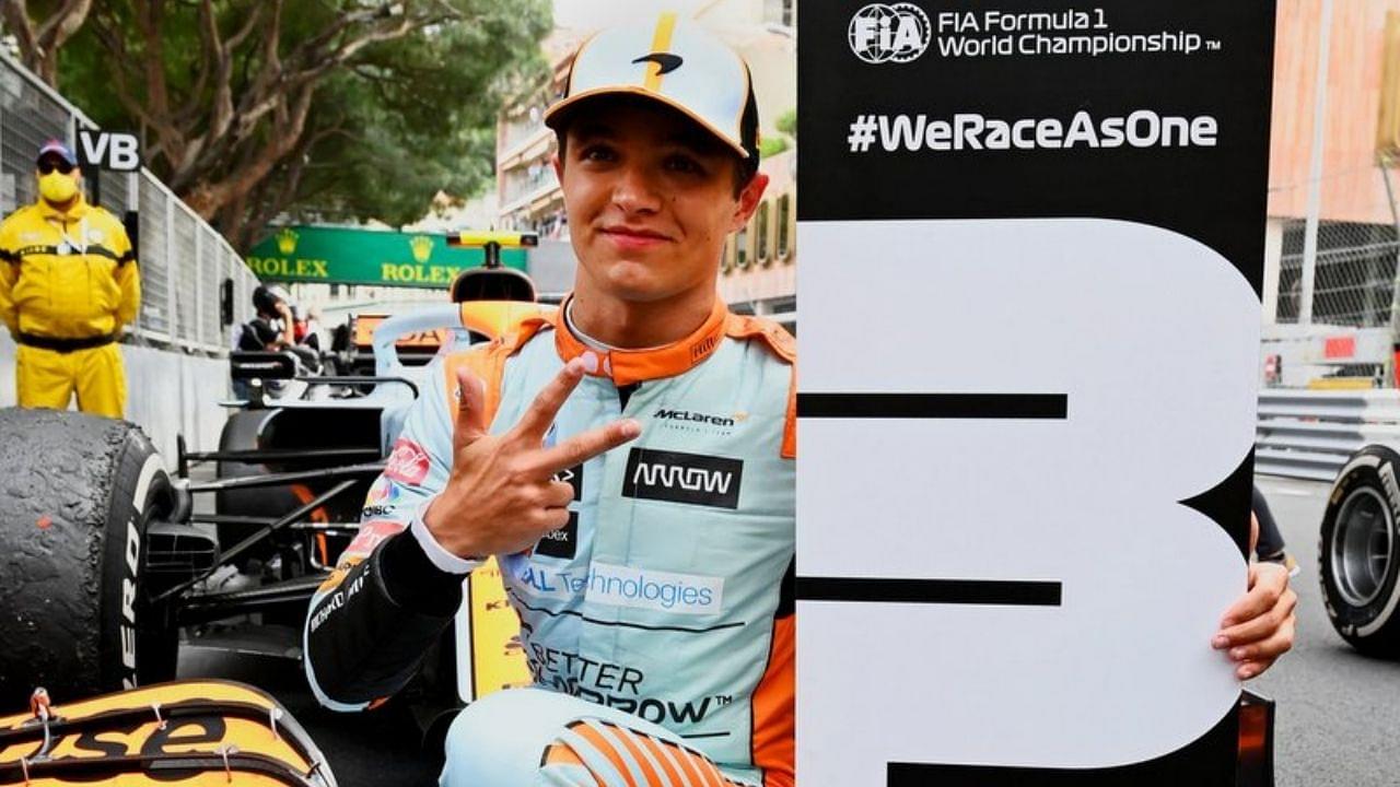 "It's a cool feeling, it's incredible"– Lando Norris on fetching podium from Sergio Perez