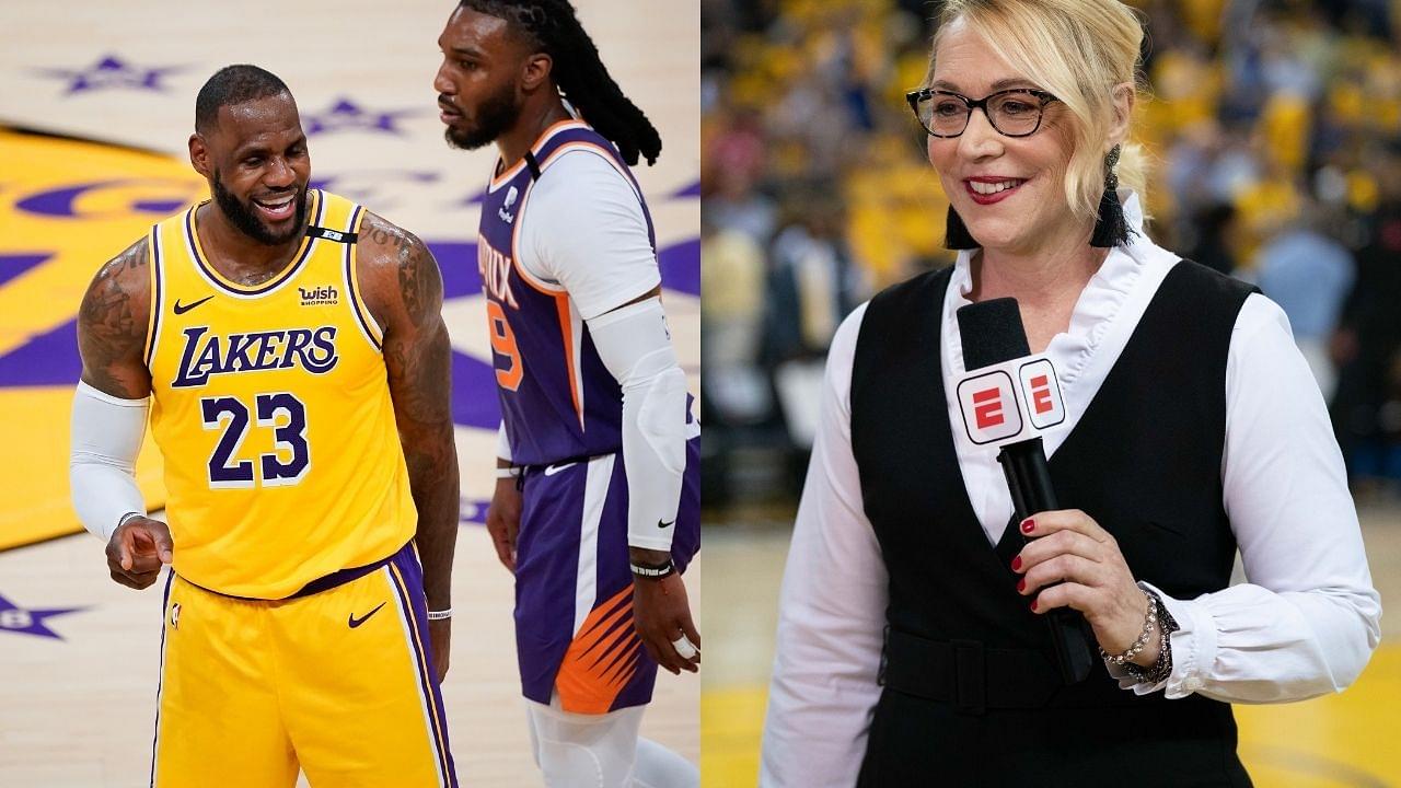 “LeBron James may be the greatest player of all time”: Doris Burke hilariously backs up talking about the Lakers MVP by giving him the edge over Michael Jordan
