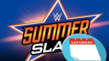 Why is SummerSlam taking place on a Saturday this year