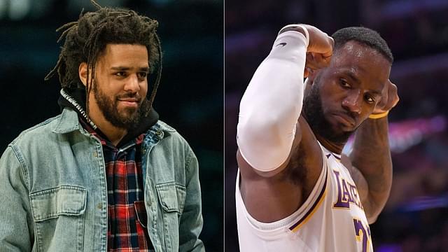 "If LeBron James can get J Cole a championship, he's the GOAT": NBA Fans react to hip-hop star's professional debut for Rwanda's Patriots BC in the Basketball Africa League