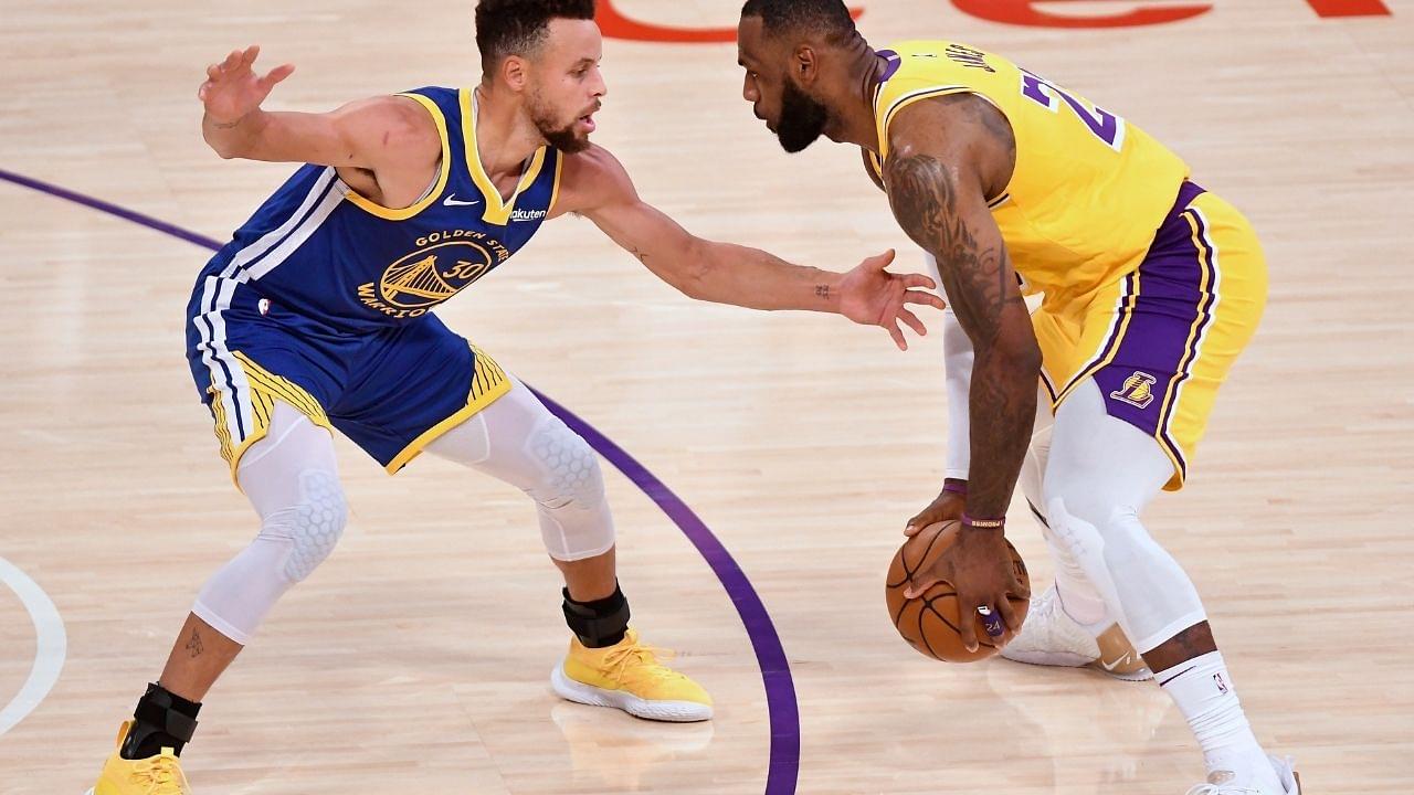 “Steph Curry could beat the Lakers”: Brian Windhorst sends warning to LeBron James and Anthony Davis about facing Warriors star in play in tournament
