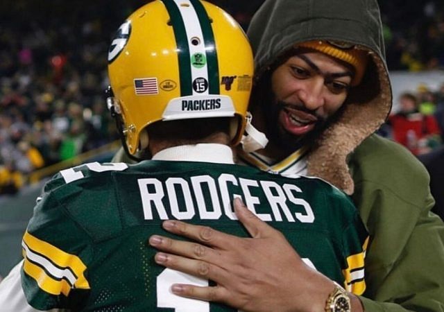 "Man, I don’t want to talk about Aaron Rodgers right now”: Lakers Star Anthony Davis Reacts to Packers QB's Trade Request