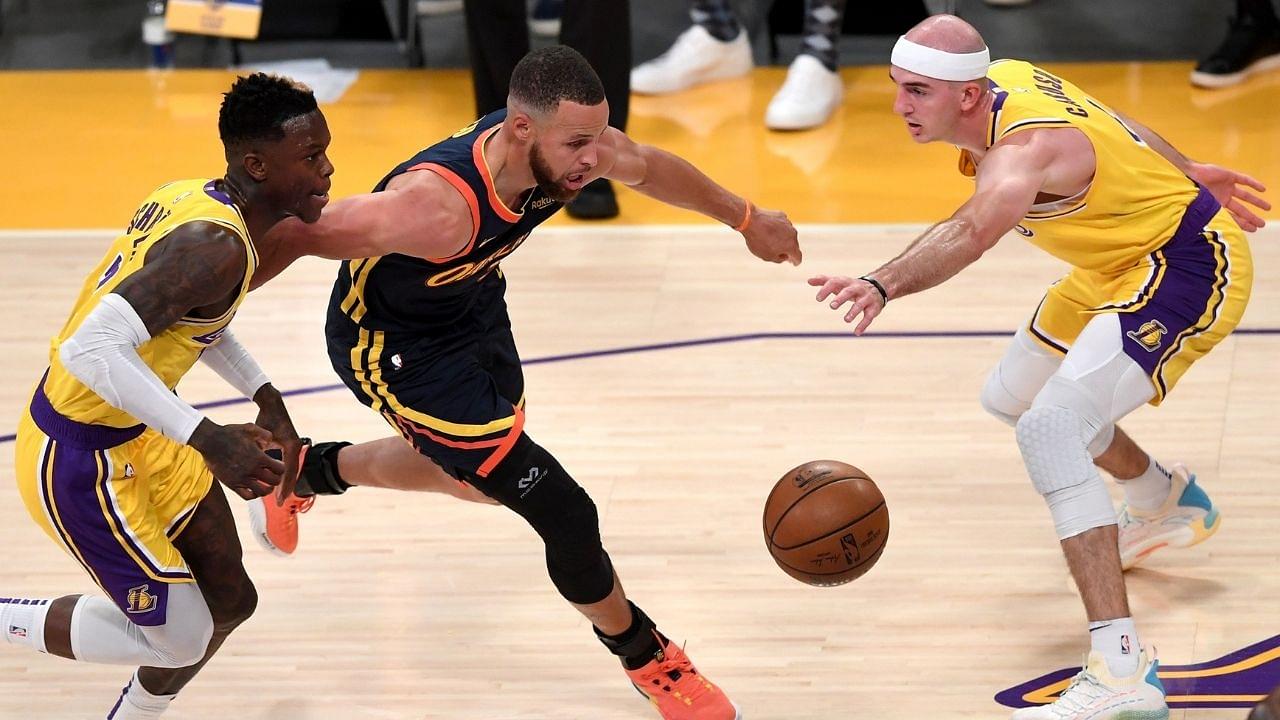 "Alex Caruso carried us in the first half": LeBron James credits the Lakers combo guard after his tremendous performance against the Warriors in the play-in tournament