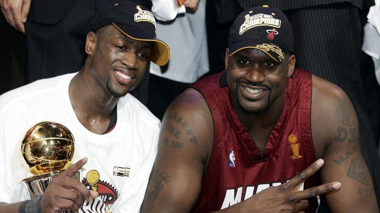 "Dwyane Wade, it's your team": Shaquille O'Neal shares how his time with the Miami Heat was free of any conflicts