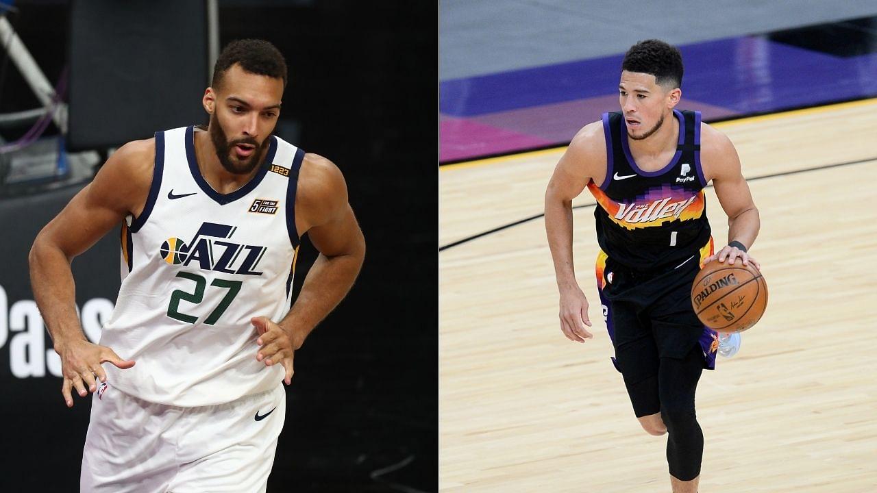 "Devin Booker broke Rudy Gobert's ankles": Suns star brutally crossed up the Jazz DPOY candidate in their 121-100 win last night