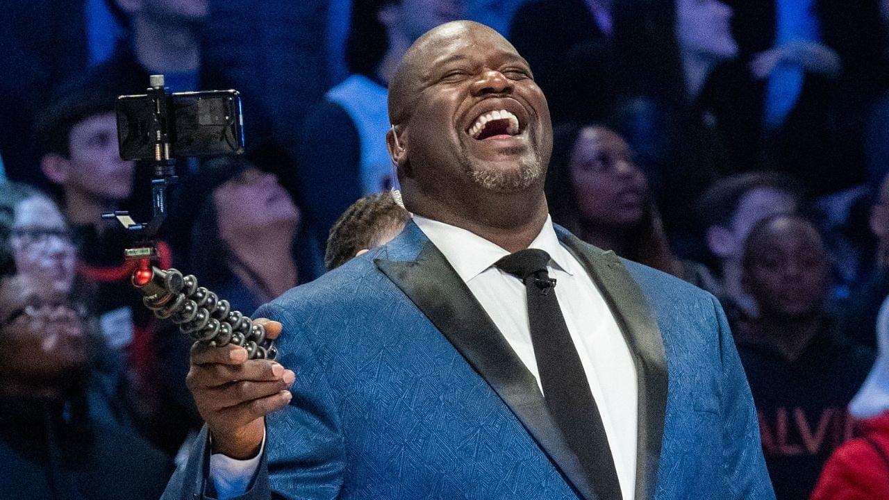 "Shaq, you can't sneak in on live TV at 7'2"!!": Ernie Johnson and Inside the NBA crew roast Shaquille O'Neal for arriving late on TNT set