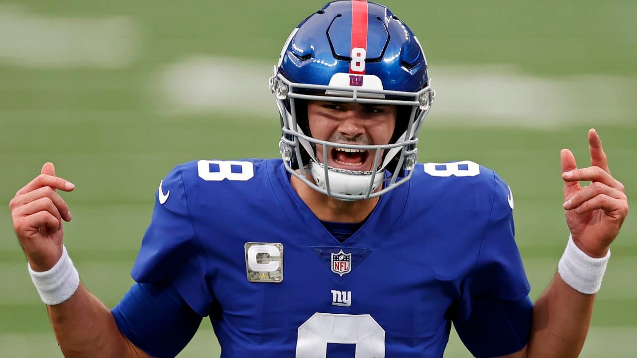 Daniel Jones reportedly has put on about 10 pounds of muscle