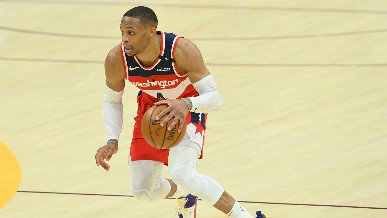 NBA fans go berserk after Wizards star Russell Westbrook is ranked 180th in the 538 RAPTOR's metric of best players in the NBA