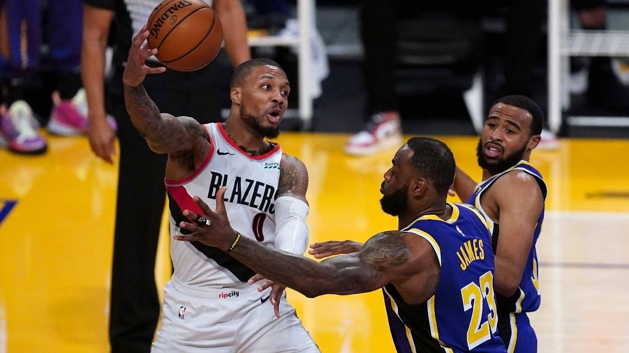 "Damian Lillard, Blazers are going to kill Anthony Davis and co": Charles Barkley predicts grim outcome for Lakers without LeBron James today