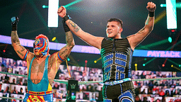 Rey Mysterio says son Dominik Mysterio could wear a mask in the future