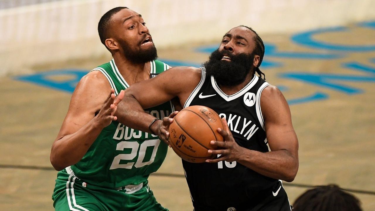 "Nets fans were loud, threw me off a little bit": James Harden explains why Blake Griffin and co couldn't score freely in the first half vs Celtics