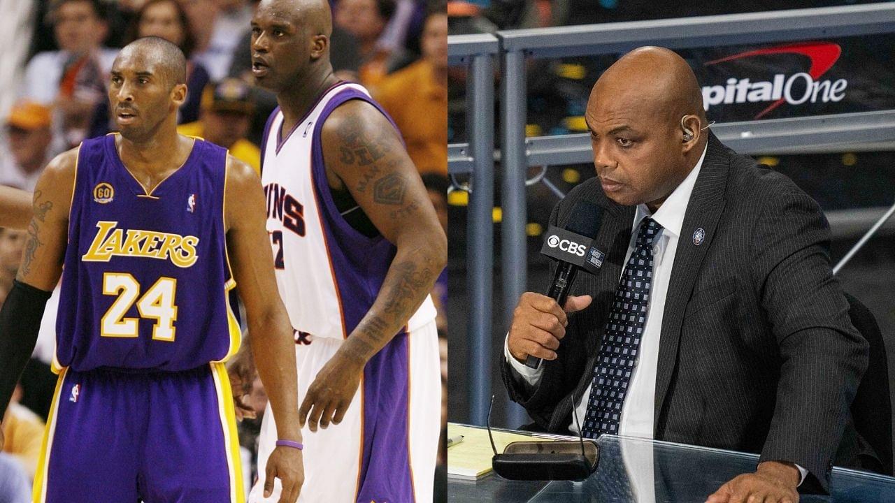 “Ahem, Ahem!”: Shaq hilariously calls out Charles Barkley for claiming the Lakers legend doesn’t have the same killer instinct as Kobe Bryant and Michael Jordan