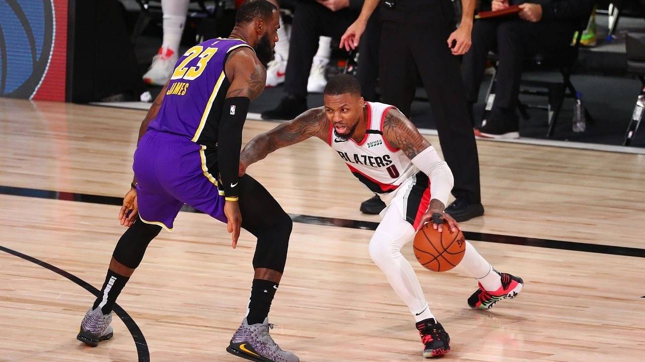 “Damian Lillard really just saved a fan’s house”: Blazers superstar sends LeBron James and the Lakers to the play in tournament by beating the Nuggets and reaching 42 wins