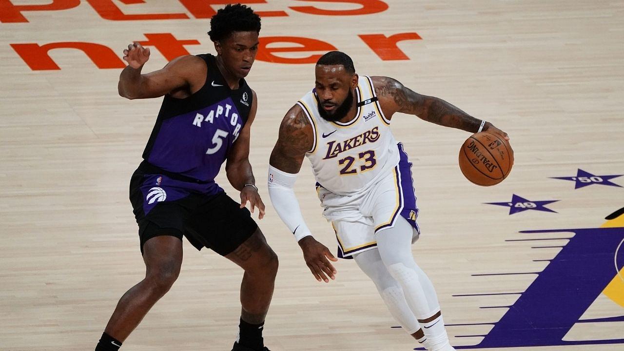 "If LeBron James is not healthy, the Lakers have no chance.": Shannon Sharpe explains how much the Lakers need a healthy King in the playoffs