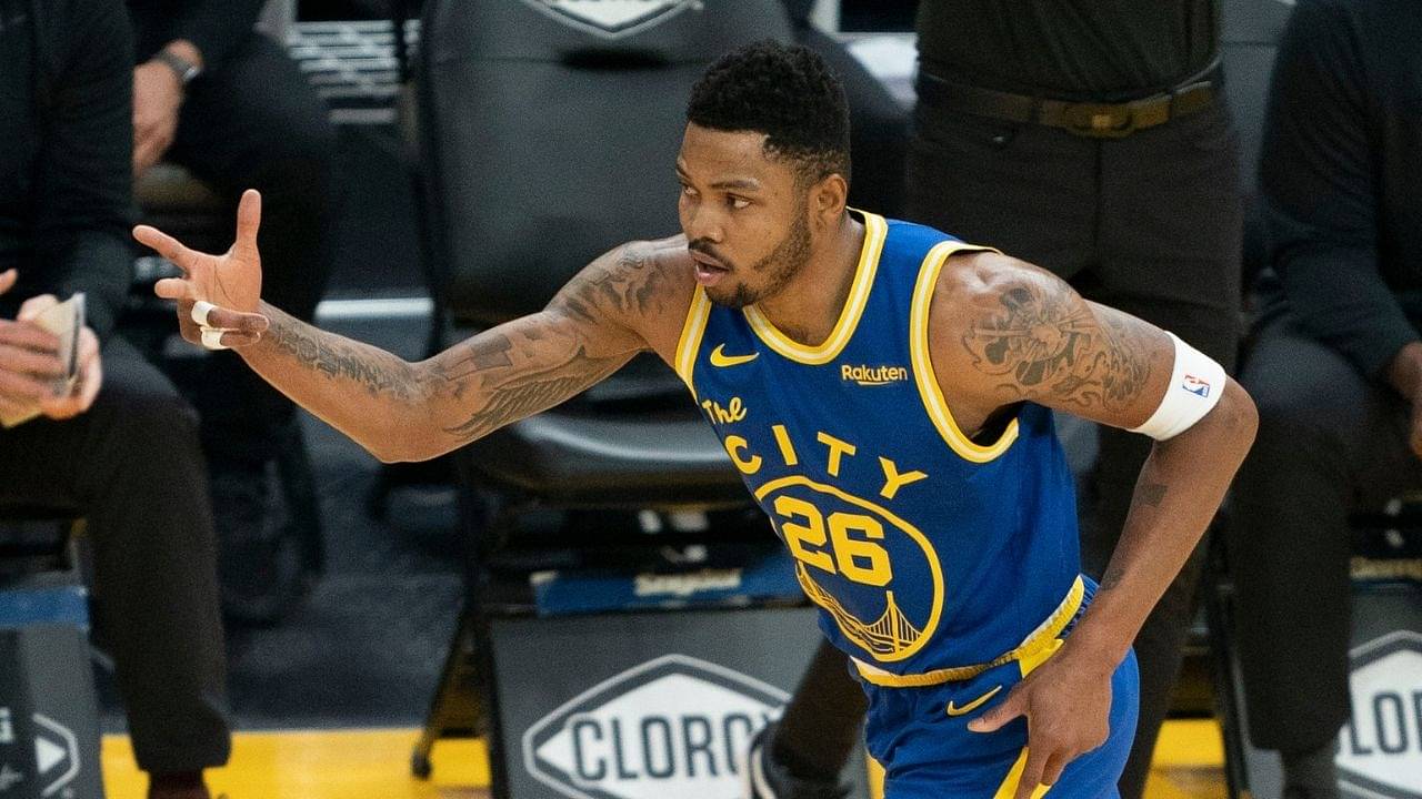 "Kent Bazemore read his Twitter at halftime": Warriors wing sends a strong reply to Bradley Beal's wife Kamiah Adams-Beal by letting his game do the talking