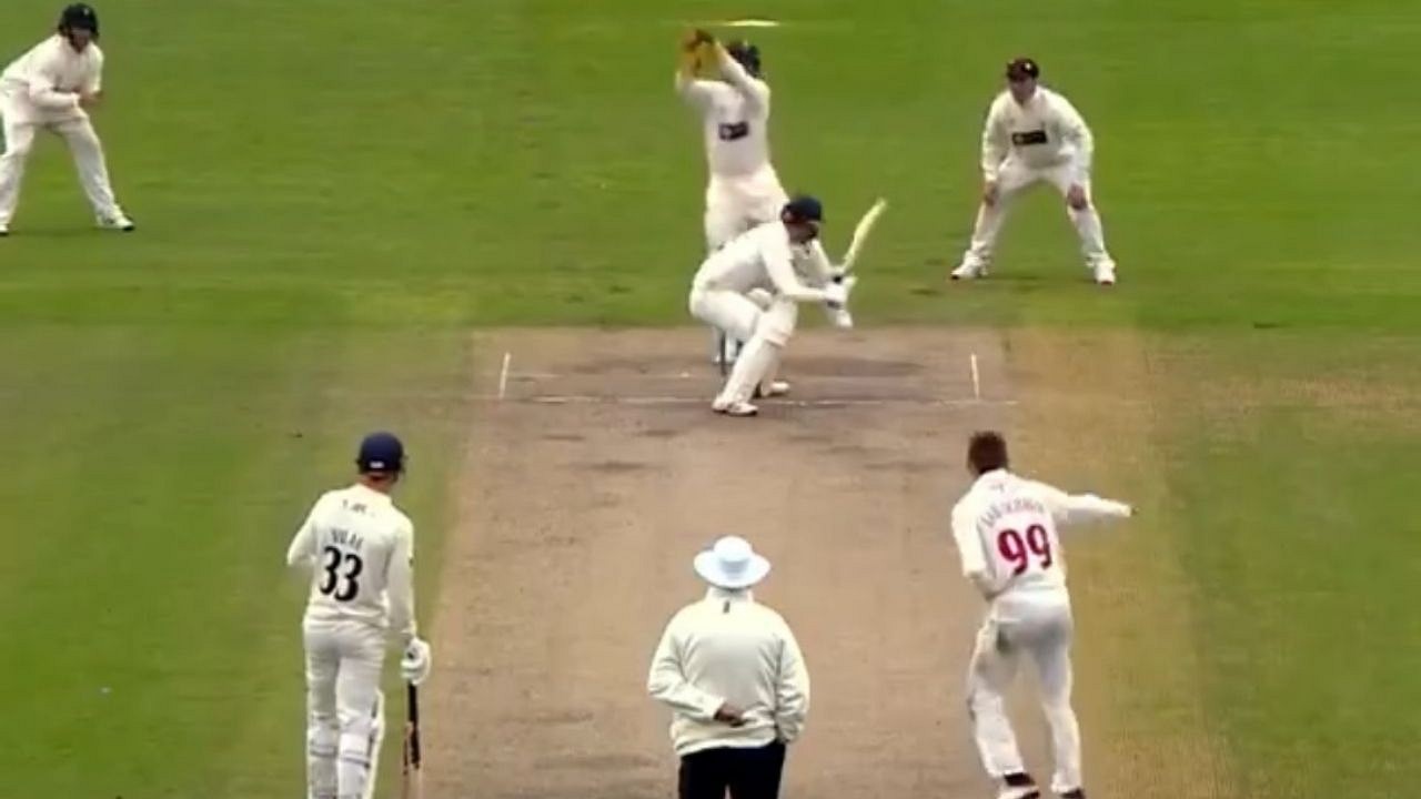 "Missed this from Marnus": Marnus Labuschagne bowls bouncer in Lancashire vs Glamorgan County Championship match
