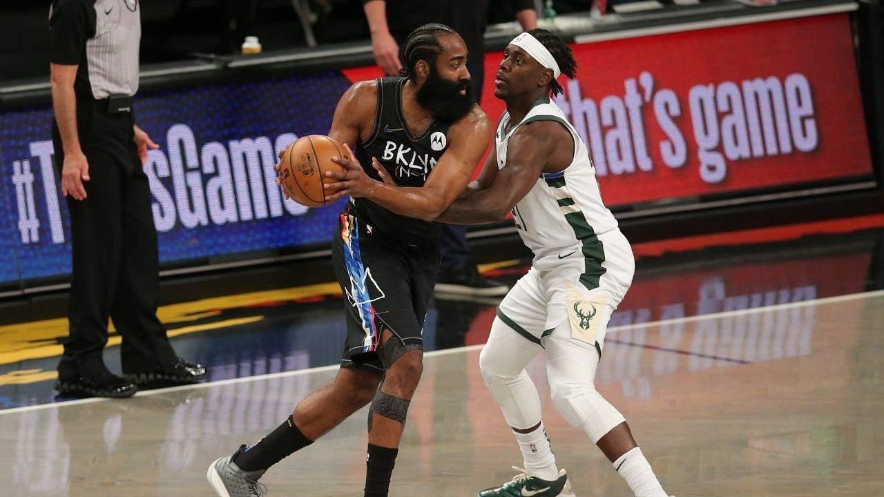 "James Harden is a liability on both ends": Skip Bayless and NBA Twitter mock the Beard for his abysmal Game 5 performance against the Bucks