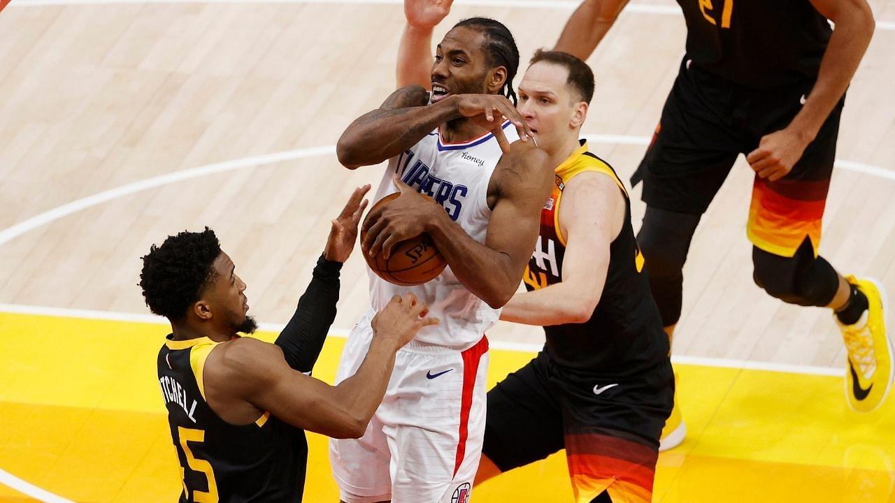 "KAWHI LEONARD, THIS WAS YOUR MOMENT! YOU DEFERRED": Skip Bayless launches an assault over the abysmal final play by the Clippers in Game 1 against the Jazz