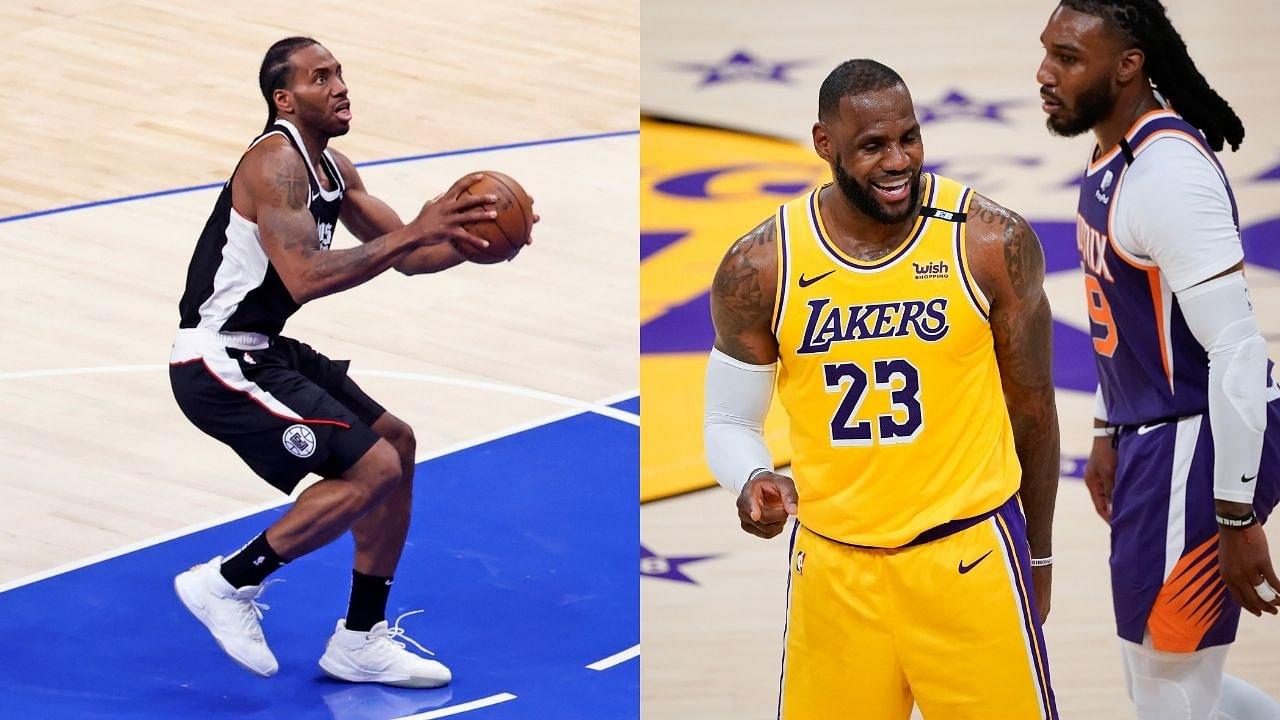 “Kawhi Leonard’s legacy is on the line but not LeBron James?”: NBA fans react to Shannon Sharpe showing favoritism towards the Lakers MVP over the Clippers superstar
