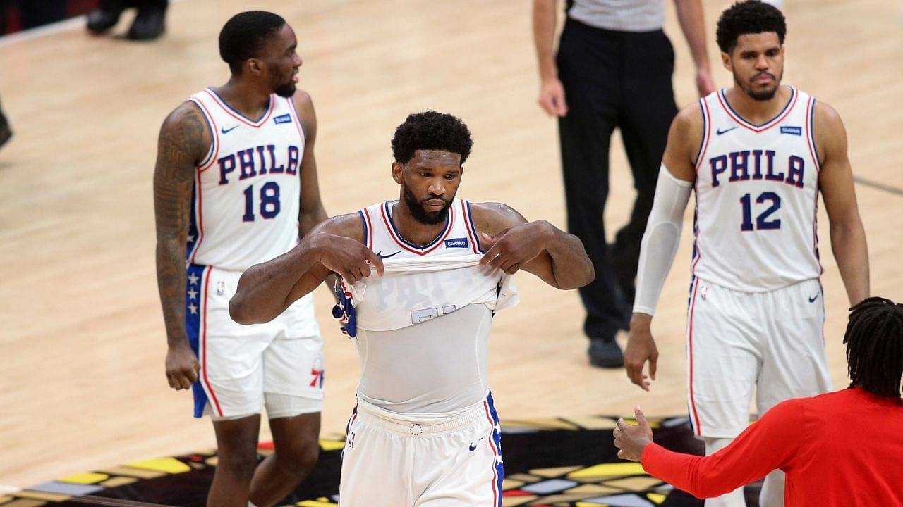 "Whenever you wear Joel Embiid out, everything tougher for him