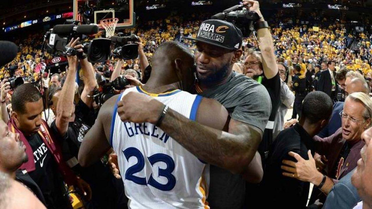"LeBron James is the Washed King, but I'm on the All Washed Team too!": Warriors' Draymond Green jokes that he's on the same team as the Lakers' superstar, fends off haters