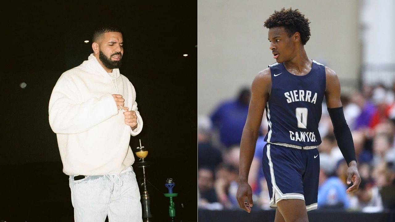 "Drake attending Bronny James' return game is really weird": Notorious LeBron James hater questions why the hip-hop star was arguing with referees at Bronny's comeback game