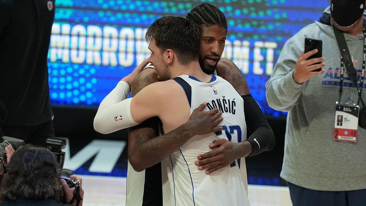 'Luka Doncic didn't want fans to body shame him': Mavs star appeared to reject Paul George's jersey swap after Game 7 loss vs Clippers