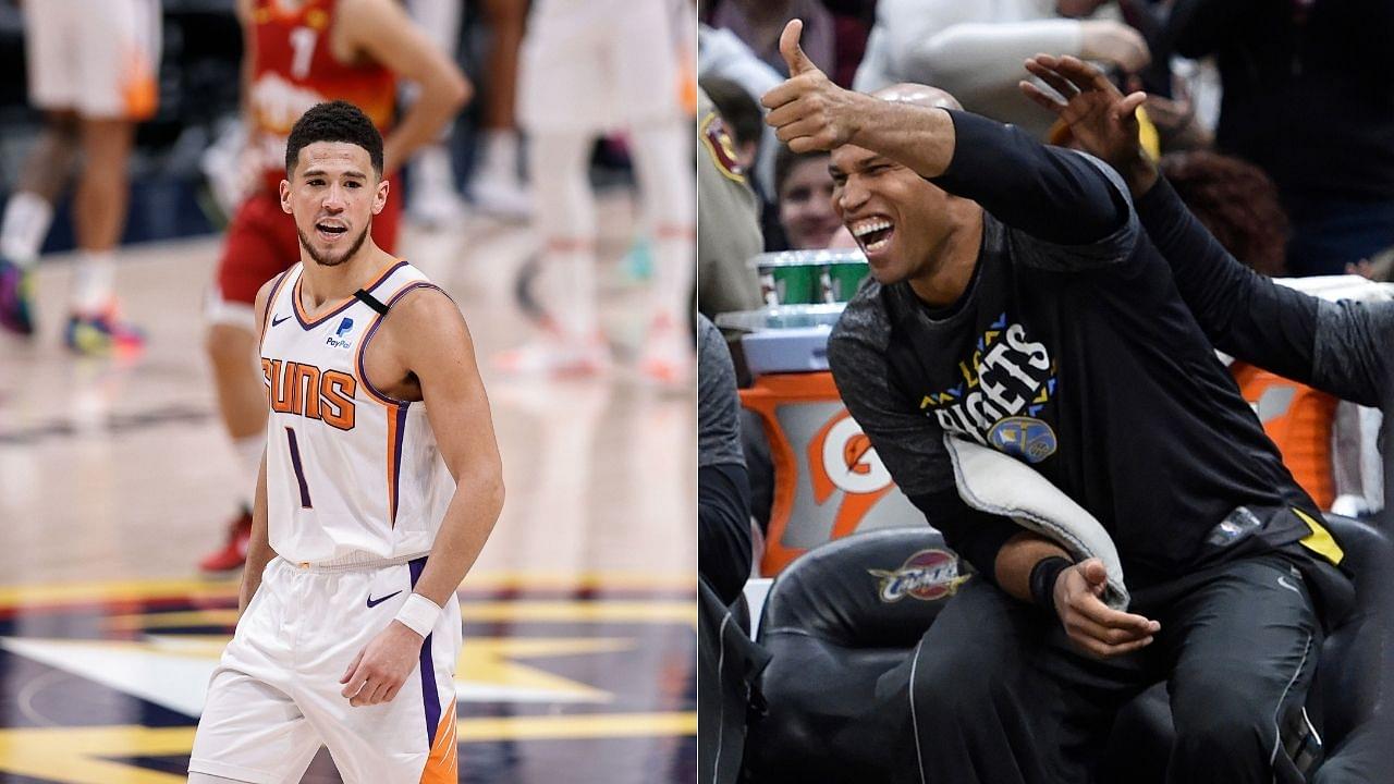 "Devin Booker, this might set a bad precedent": Richard Jefferson roasted on NBA Twiter by Suns star for being unusually snowflakey take regarding 'Suns in 4' fan