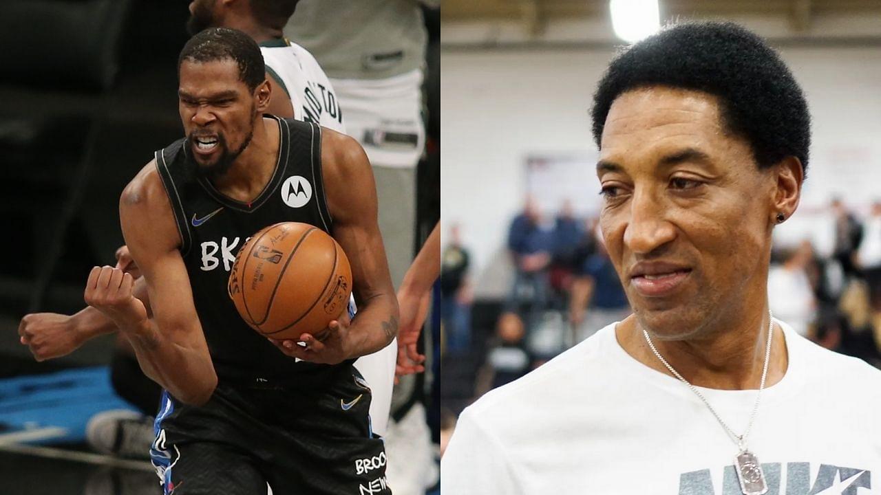 "Scottie Pippen was in his feelings when Phil Jackson drew it up for Toni Kukoc, a better shooter": Kevin Durant roasts Bulls legend for his 'team player' take regarding the Nets star