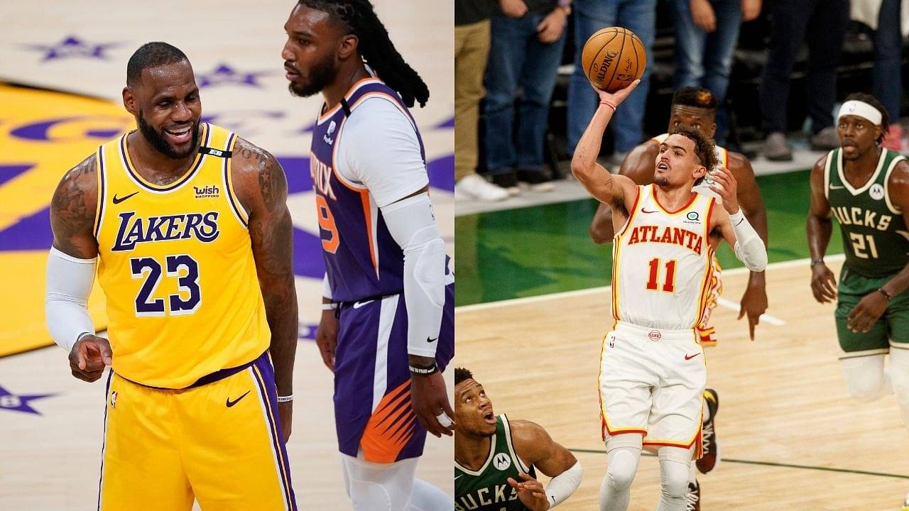 “Trae Young, chill the hell out man!”: NBA stars such as LeBron James and Damian Lillard are in awe of the Hawks superstar leading them to an upset Game 1 win over Giannis and the Bucks