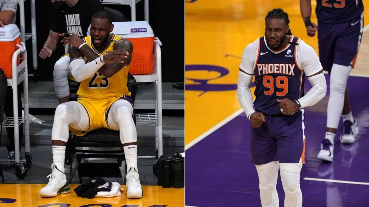 "Ain't no fun when the rabbit got the gun": Jae Crowder pwns LeBron James with Instagram post after Suns beat Lakers 4-2