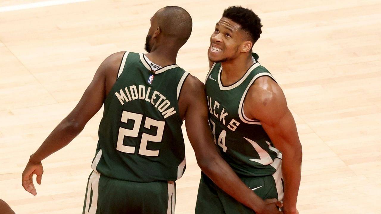 "Giannis and Khris Middleton have all of Milwaukee Bucks' 1st quarter points": Coach Budenholzer's players struggle around their stars in Game 3 vs Nets