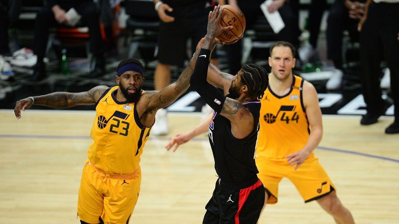 "Playoff P helped the Clippers close this win with Kawhi Leonard on the bench": Skip Bayless surprisingly lauds Paul George following his incredible Game 4 performance against Utah