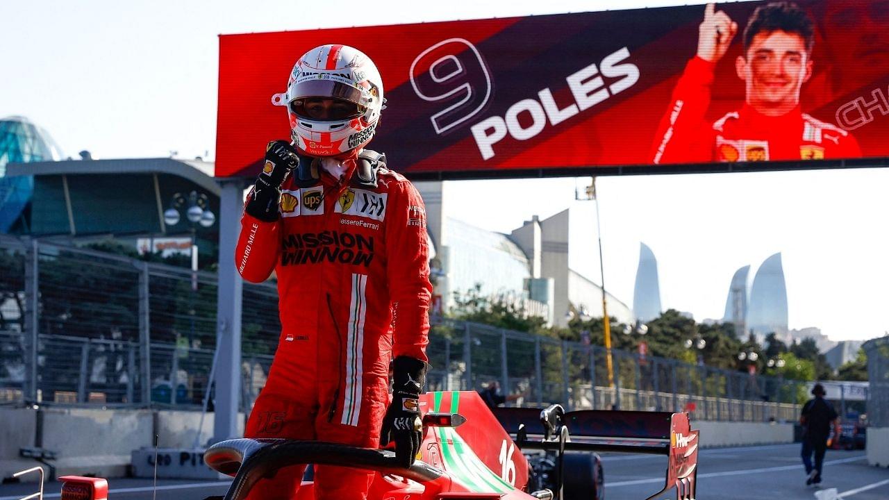 "It was quite a s*** lap I thought!" - Charles Leclerc secures Azerbaijan GP pole beating Lewis Hamilton and Max Verstappen