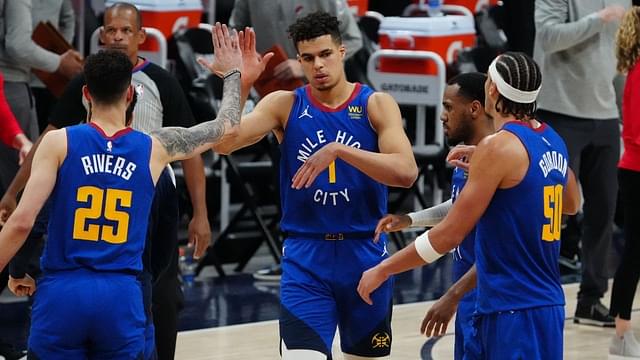 Michael Porter Jr ties NBA playoff record for most 3-pointers in a quarter: Nuggets' young star takes over in first quarter vs Damian Lillard and co, ties Antoine Walker's 19-year-record