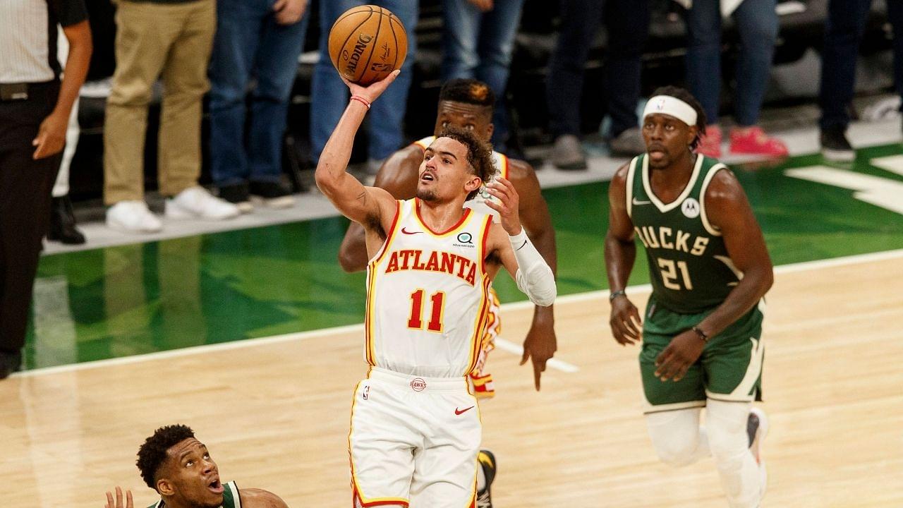 "We got weapons too!": Trae Young sends a warning to the Bucks, after his 48 point performance helped them seal the Game 1 win