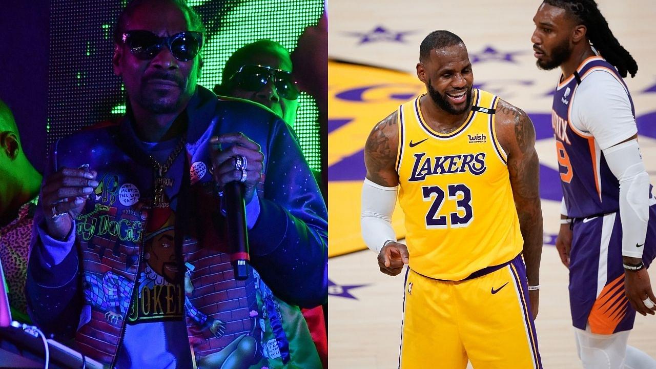 “The Clippers are better than the Lakers and Frank Vogel can’t coach”: Snoop Dogg goes off on LeBron James and co following their embarrassing Game 5 loss in Anthony Davis’s absence