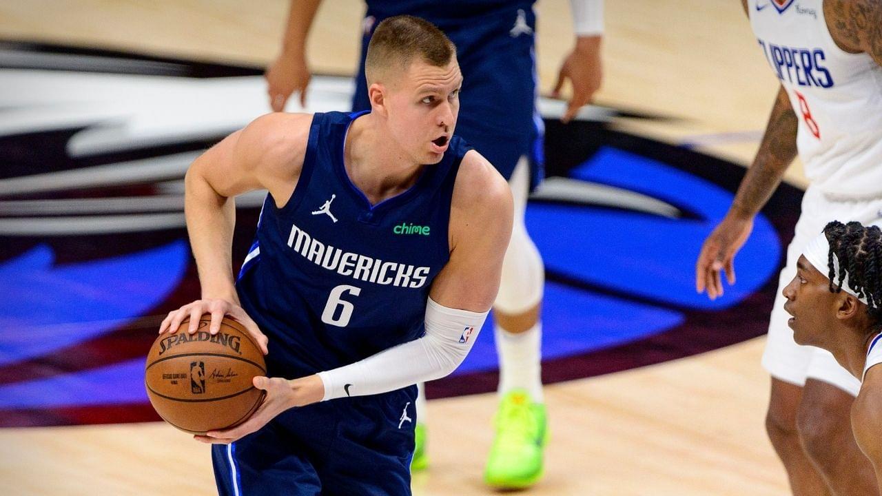 "I just try to be as professional as I can": Kristaps Porzingis displays clear signs of discontent with offensive fit around Luka Doncic and other Mavs