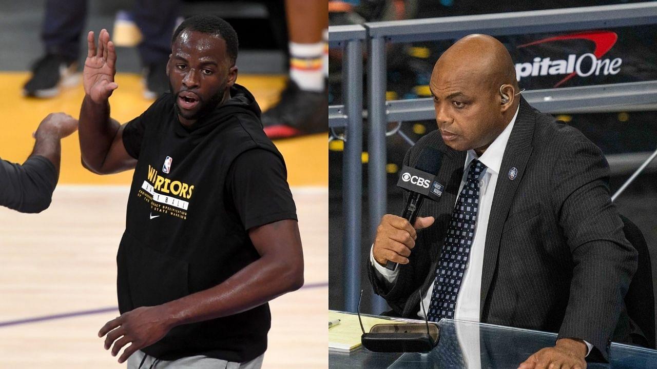 “Good luck, Chuck”: Draymond Green hilariously dismisses Charles Barkley’s prediction of the Bucks beating Kevin Durant and the Nets in his return to NBAonTNT