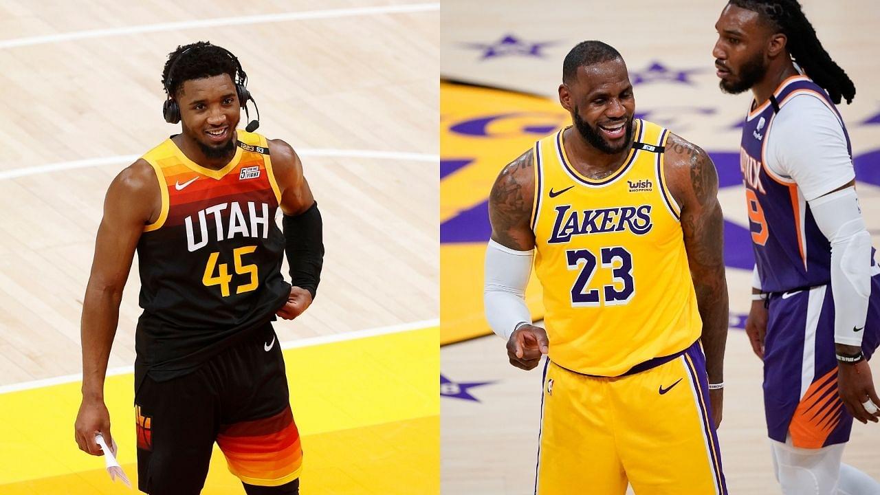 “Donovan Mitchell needs to be mentioned alongside LeBron James and Kevin Durant”: Magic Johnson believes the Jazz stars deserves to be up there with the Lakers and Nets MVPs