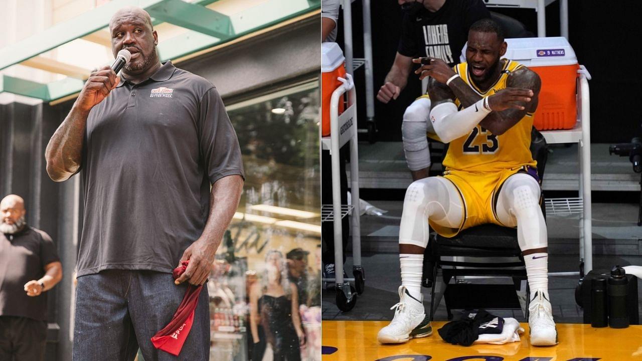 "LeBron James makes $200 million, 40 million people have been laid off": Shaquille O'Neal passionately rebuts Lakers star's complaints with NBA for starting 2020-21 season early
